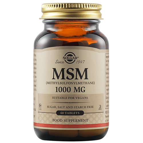 Solgar® | MSM 1000 MG ταμπλέτες